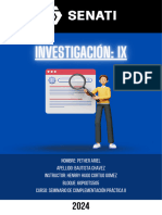 Investigación Ix