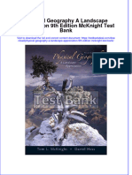 Full Physical Geography A Landscape Appreciation 9Th Edition Mcknight Test Bank Online PDF All Chapter