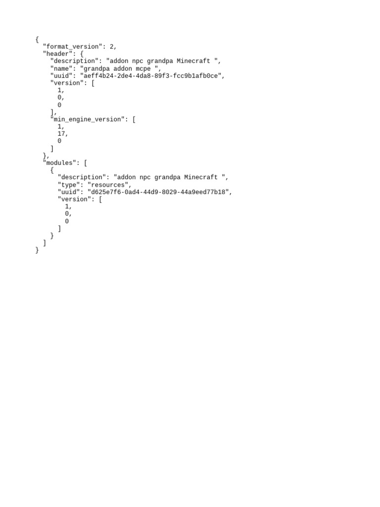 Manifest | PDF | Computers