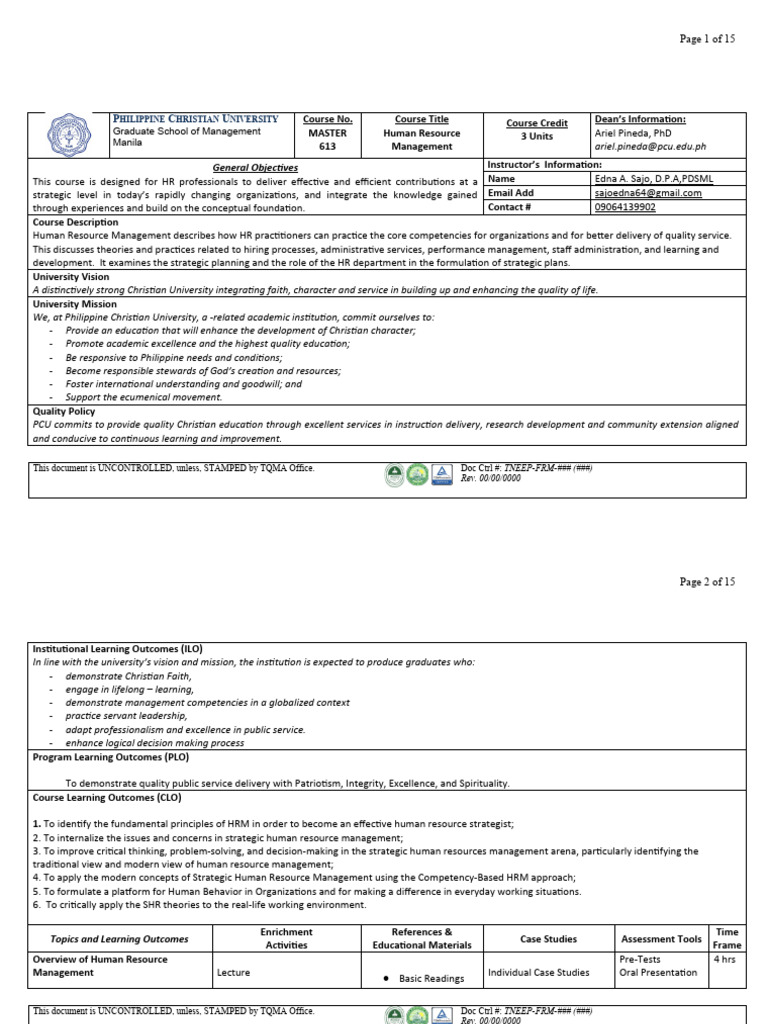 TNEEP INTEGRATED SYLLABI Template Obedized 3 PDF Human Resource