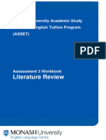 Literature Review Workbook