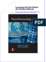 Full Payroll Accounting 2019 5Th Edition Landin Solutions Manual Online PDF All Chapter