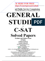 Ukpsc Solved Papers Gs & Csat 2024