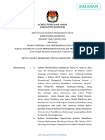 Komisi Pemilihan Umum Kabupaten Bandung: Jdih - Kpu.go - Id/jabar/bandung
