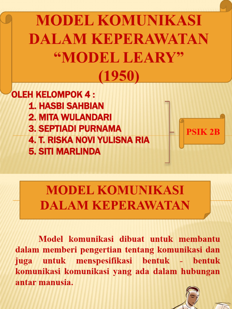 Kelompok 4 MODEL LEARLY | PDF | Ilmu Sosial