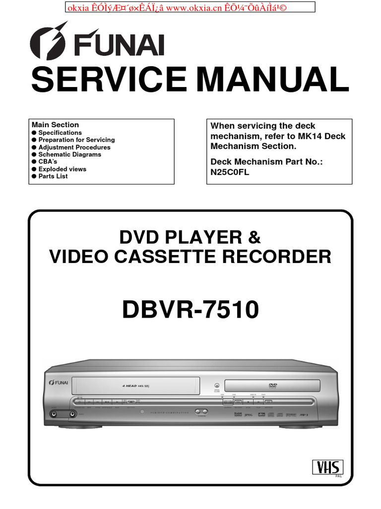 DBVR-7510 Service Manual Overview | PDF | Soldering | Electrical Connector