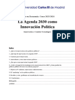 Agenda 2030 Como Innovación Política.