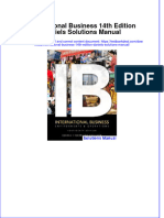 Full International Business 14Th Edition Daniels Solutions Manual Online PDF All Chapter