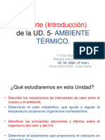 Parte 1 UD. 5 Ambiente Térmico. - 02 04 2024