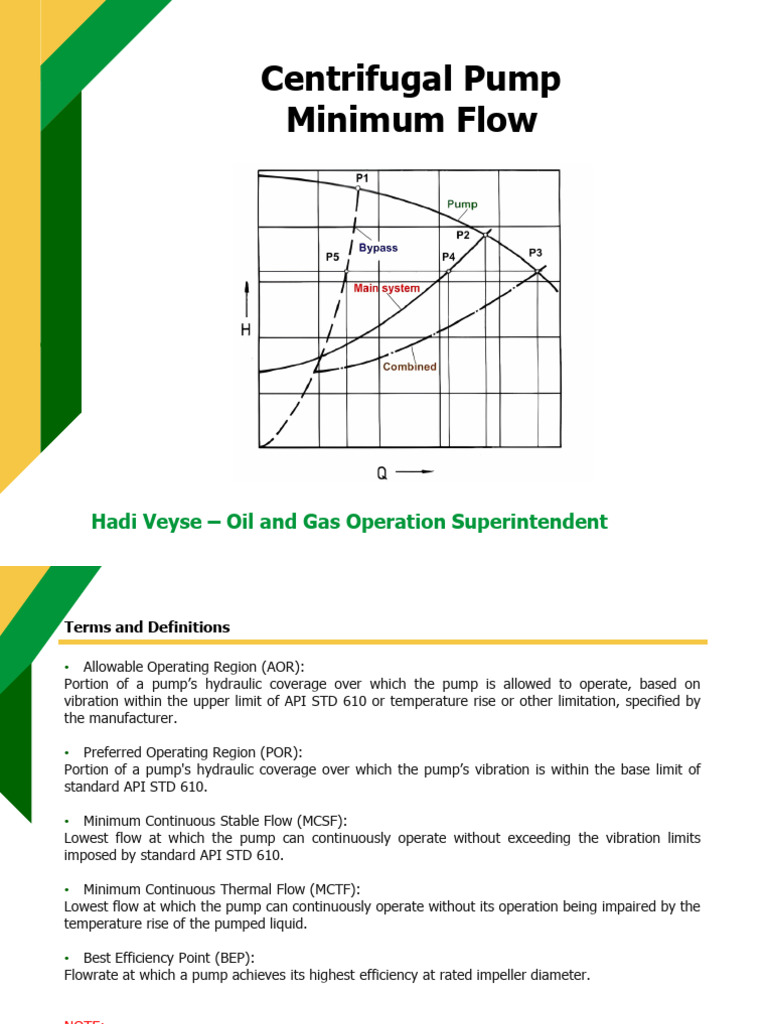 Minimum Continuous Stable Flow in Pumps | PDF | Pump | Valve