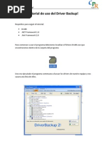 Download Tutorial de Uso Del Driver Backup by cprcaspetic SN73564448 doc pdf