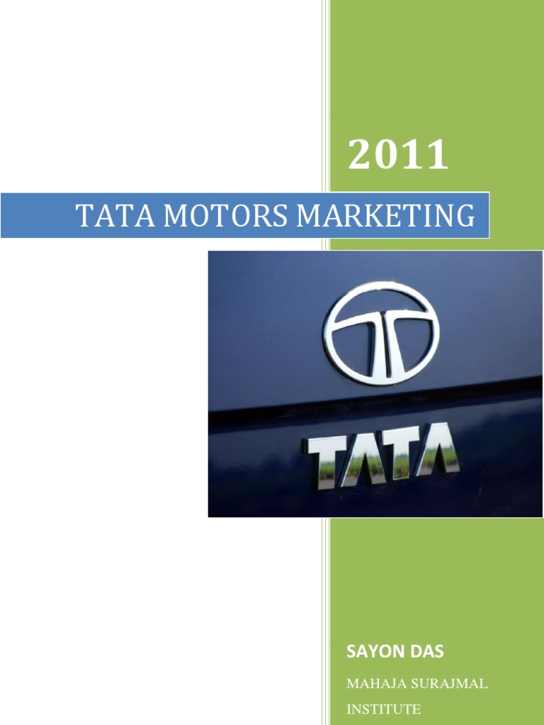 Tata Motors Marketing Overview | PDF | Automotive Equipment | Business