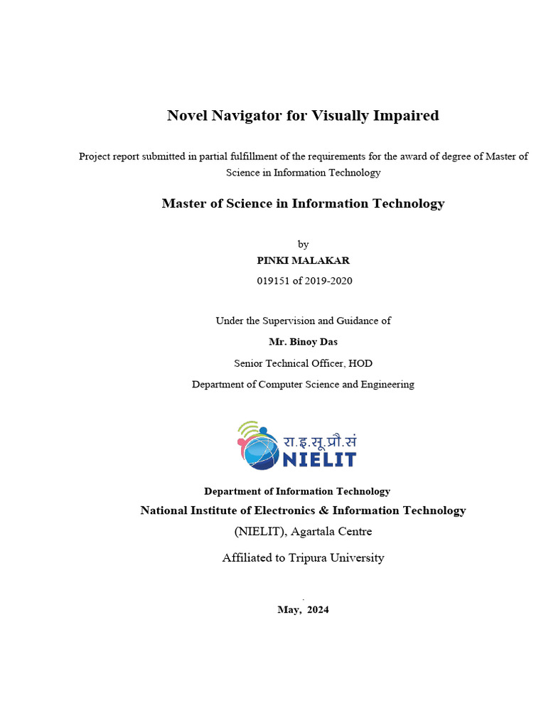 ITdeptTU ProjectReport Template v2 | PDF | User Interface | Smartphone