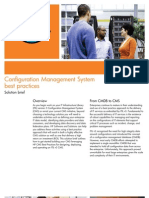 Configuration Management System Best Practices: Solution Brief