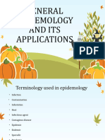 General Epidemology and Its Applications