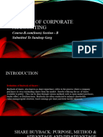 Project of Corporate Accounting