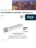 SAP GTS Overview L1-L2