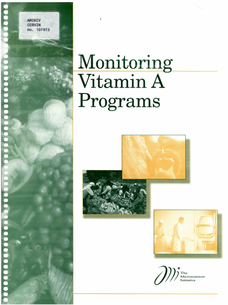 Monitoring VITA | PDF | Vitamin A | Dietary Supplements