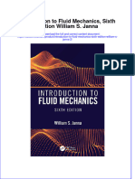 Full Ebook of Introduction To Fluid Mechanics Sixth Edition William S Janna 2 Online PDF All Chapter