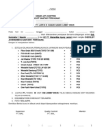 Ba Checklist Pasang Sanitary Toilet Lobby Soho Lt. 3