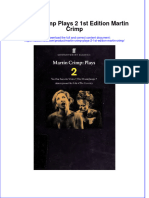 Download full ebook of Martin Crimp Plays 2 1St Edition Martin Crimp online pdf all chapter docx 