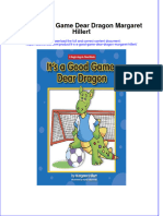 Full Ebook of It S A Good Game Dear Dragon Margaret Hillert Online PDF All Chapter