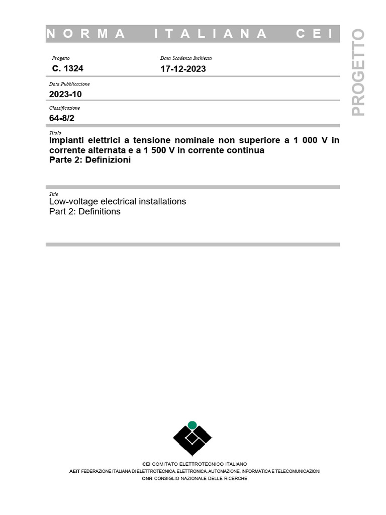 Cei 64-8-2 | PDF