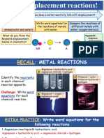 3.4-Metal Displacement Reactions