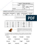 Evaluación Sumativa Acentuacion