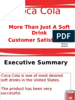 Coca Cola: More Than Just A Soft Drink Customer Satisfaction