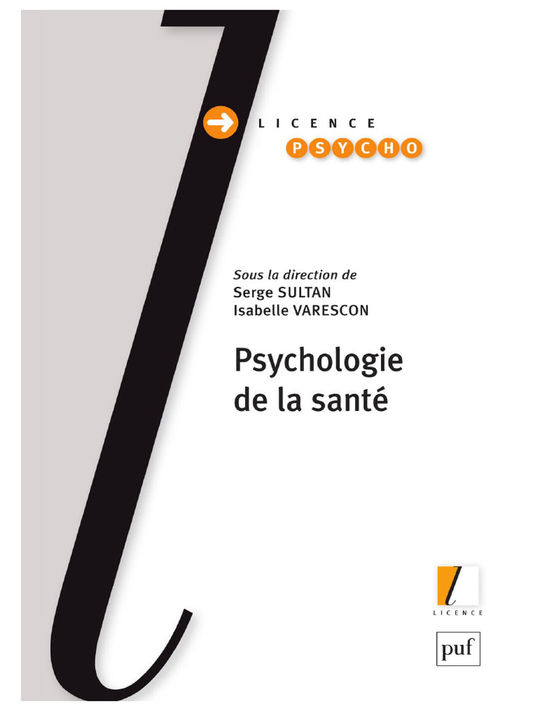 Psychologie de la santé et qualité de vie | PDF | Psychologie ...