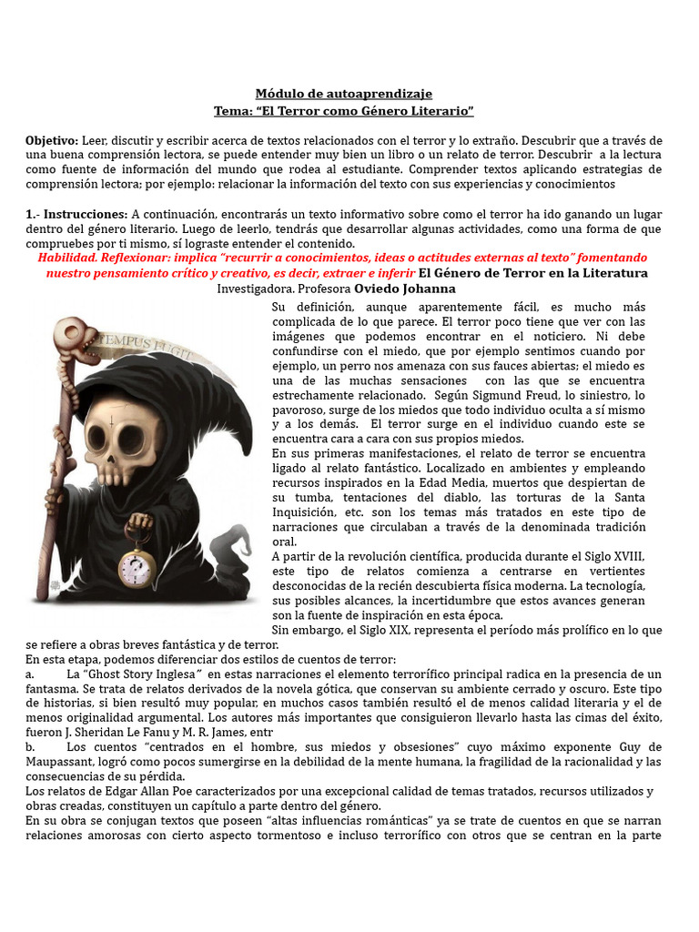 Cuentos De Terror Pdf Guy De Maupassant Cuentos