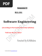 Software Engineering Notes