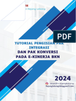 Panduan Pengisian Pak Integrasi Dan Pak Konversi Pada E-Kinerja BKN