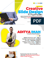 Materi Creative Slide Design by Aditya Iman