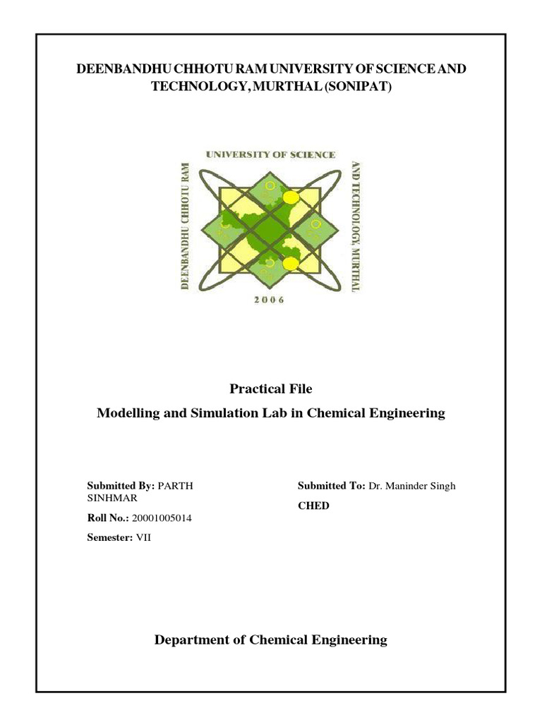 C++ Simulations for Chemical Engineering | PDF | Chemical Reactor ...