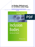 Full Ebook of Inclusion Bodies Methods and Protocols 1St Edition Julian Kopp Online PDF All Chapter