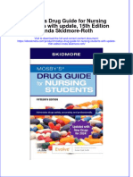 Full Ebook of Mosbys Drug Guide For Nursing Students With Update 15Th Edition Linda Skidmore Roth Online PDF All Chapter