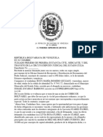 jurisprudencia para cobro de bolivares