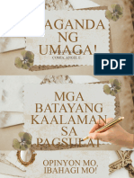 Batayang Kaalaman Sa Pagsulat