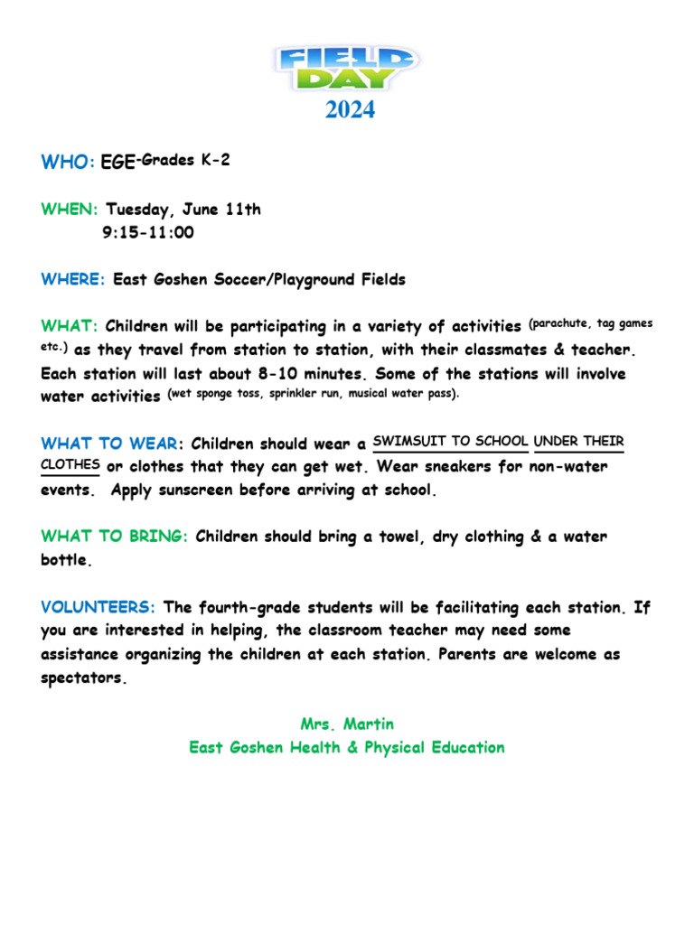 k2 field day 2024 PDF