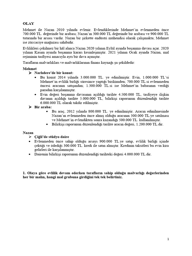 Rejim Pratik Çalışması | PDF