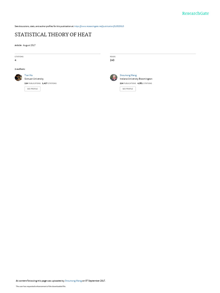Heat Pdf Heat Temperature