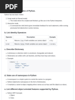 Python Solved Sample Paper