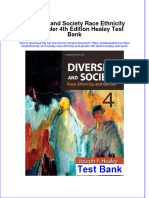 Full Diversity and Society Race Ethnicity and Gender 4Th Edition Healey Test Bank Online PDF All Chapter