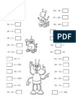 МАТ работен лист 2 клас