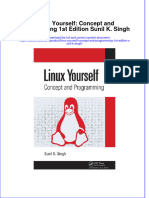 Download full ebook of Linux Yourself Concept And Programming 1St Edition Sunil K Singh online pdf all chapter docx 