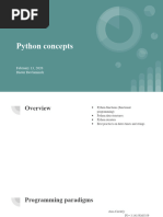 4 - Python Concepts