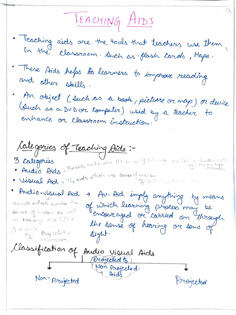 Teaching Aids Notes | PDF | Foreign Language Studies | Science ...