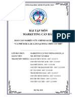 MARCB NHÓM 3 Nghiên cứu chính sách sản phẩm Cà phê Đắk Lắk làm sạch da chết cơ thể của Cocoon